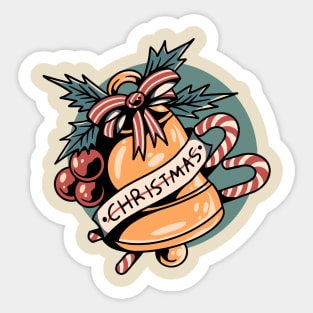 christmas bell Sticker